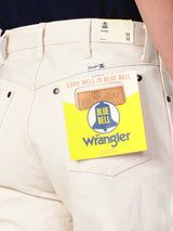 กางเกงยีนส์ผู้ชาย คอลเลคชั่น BLUE BELL MWZ FIT เอวกลาง ทรงตรง สีครีม