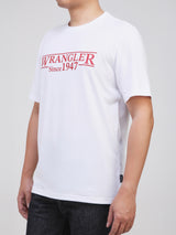 REGULAR FIT MEN'S SHORT SLEEVE T-SHIRT WHITE