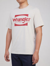 REGULAR FIT MEN'S SHORT SLEEVE T-SHIRT BEIGE