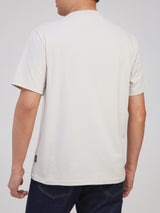 REGULAR FIT MEN'S SHORT SLEEVE T-SHIRT BEIGE
