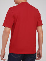 REGULAR FIT MEN'S SHORT SLEEVE T-SHIRT RED