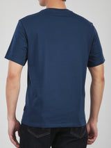 REGULAR FIT MEN'S SHORT SLEEVE T-SHIRT NAVY