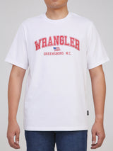 REGULAR FIT MEN'S SHORT SLEEVE T-SHIRT WHITE