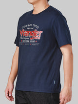 REGULAR FIT MEN'S SHORT SLEEVE T-SHIRT NAVY