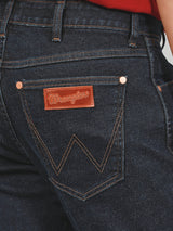 กางเกงยีนส์ผู้ชาย VEGAS FIT เอวกลาง ทรงรัดรูป สียีนส์เข้ม