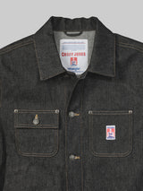 เสื้อแจ็คเก็ตผู้ชาย คอลเลคชั่น CASEY JONES WORKWEAR FIT สียีนส์ผ้าดิบ