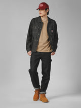 เสื้อแจ็คเก็ตผู้ชาย คอลเลคชั่น CASEY JONES WORKWEAR FIT สียีนส์ผ้าดิบ