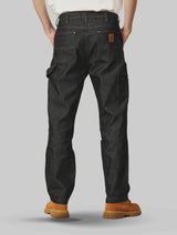 กางเกงยีนส์ผู้ชาย คอลเลคชั่น CASEY JONES DOUBLE KNEES FIT เอวกลาง ทรงตรง สียีนส์ผ้าดิบ