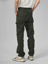 กางเกงขายาวผู้ชาย คอลเลคชั่น CASEY JONES CARPENTER FIT เอวกลาง ทรงตรง สีเขียวเข้ม