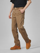 กางเกงขายาวผู้ชาย คอลเลคชั่น CASEY JONES CARPENTER FIT เอวกลาง ทรงตรง สีน้ำตาล