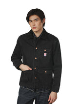 เสื้อแจ็คเก็ตผู้ชาย คอลเลคชั่น CASEY JONES WORKWEAR FIT สีดำ