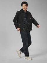 เสื้อแจ็คเก็ตผู้ชาย คอลเลคชั่น CASEY JONES WORKWEAR FIT สีดำ