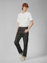 กางเกงยีนส์ผู้ชาย (ริมแดง) คอลเลคชั่น CASEY JONES MWZ FIT เอวกลาง ทรงตรง สียีนส์ผ้าดิบ