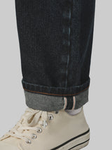 กางเกงยีนส์ผู้ชาย (ริมแดง) คอลเลคชั่น CASEY JONES MWZ FIT เอวกลาง ทรงตรง สียีนส์เข้ม