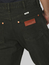 กางเกงขายาวผู้ชาย คอลเลคชั่น CASEY JONES MWZ FIT เอวกลาง ทรงตรง สีเขียวมะกอก