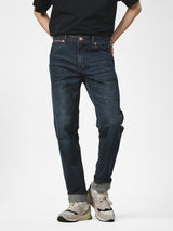 กางเกงยีนส์ผู้ชาย (ริมแดง) คอลเลคชั่น CASEY JONES LARSTON FIT เอวต่ำ ทรงเข้ารูป สียีนส์เข้ม