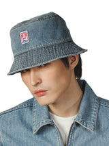 หมวกบักเก็ตผู้ชาย / ผู้หญิง คอลเลคชั่น CASEY JONES สียีนส์กลาง