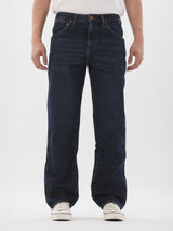 กางเกงยีนส์ผู้ชาย MWZ FIT เอวกลาง ทรงตรง สียีนส์กลาง