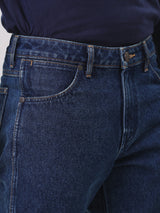 กางเกงยีนส์ผู้ชาย GREENSBORO FIT เอวกลาง ทรงตรง สียีนส์กลาง