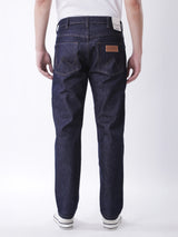 กางเกงยีนส์ผู้ชาย TEXAS TAPER FIT เอวกลาง ทรงตรง สียีนส์ผ้าดิบ