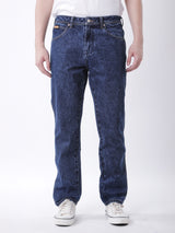 กางเกงยีนส์ผู้ชาย TEXAS TAPER FIT เอวกลาง ทรงตรง สียีนส์กลาง