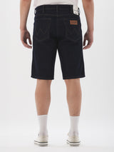 กางเกงขาสั้นผู้ชาย TEXAS SHORTS FIT เอวกลาง ทรงตรง สียีนส์เข้ม