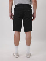 TEXAS SHORTS FIT MID RISE MEN'S DENIM SHORT BLACK