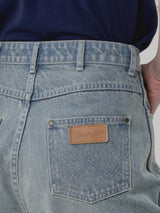 กางเกงยีนส์ผู้หญิง คอลเลคชั่น EVERYDAY WITH WRANGLER BOYFRIEND FIT เอวสูง ทรงหลวม สียีนส์อ่อน