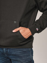 เสื้อฮู้ดดี้ผู้ชาย คอลเลคชั่น BIKER LOOK ทรงตรง สีเทา