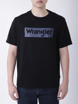 เสื้อยืดแขนสั้นผู้ชาย ทรงตรง สีดำ