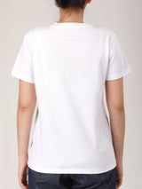 REGULAR FIT WOMEN'S SHORT SLEEVE T-SHIRT WHITE