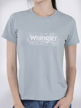 REGULAR FIT WOMEN'S SHORT SLEEVE T-SHIRT GREY