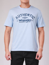 REGULAR FIT MEN'S SHORT SLEEVE T-SHIRT BLUE