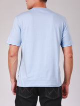 REGULAR FIT MEN'S SHORT SLEEVE T-SHIRT BLUE