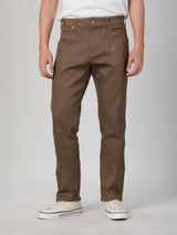 GREENSBORO FIT MID RISE REGULAR MEN'S PANTS BROWN