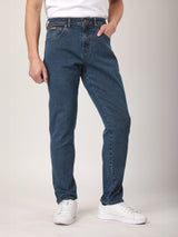 TEXAS TAPER FIT MID RISE REGULAR MEN'S JEANS MID INDIGO