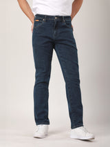 TEXAS SLIM FIT MID RISE SLIM MEN'S JEANS MID INDIGO