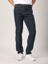 TEXAS TAPER FIT MID RISE REGULAR MEN'S JEANS DARK INDIGO