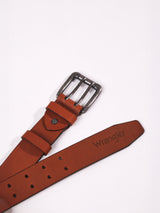 เข็มขัดผู้ชาย สีน้ำตาล