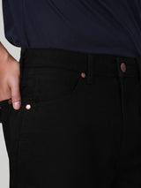 FRONTIER FIT MID RISE COMFORT MEN'S JEANS BLACK