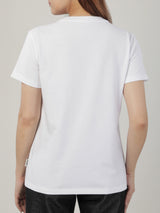 REGULAR FIT WOMEN'S SHORT SLEEVE T-SHIRT WHITE