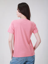 REGULAR FIT WOMEN'S SHORT SLEEVE T-SHIRT ORANGE