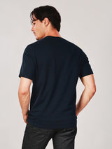 REGULAR FIT WRANGLER LEGENDS COLLECTION MEN'S SHORT SLEEVE T-SHIRT NAVY