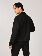 REGULAR FIT WRANGLER LEGENDS COLLECTION MEN'S JACKET BLACK