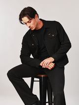 REGULAR FIT WRANGLER LEGENDS COLLECTION MEN'S JACKET BLACK