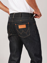 13MWZ FIT WRANGLER LEGENDS COLLECTION MID RISE REGULAR MEN'S JEANS RAW DENIM