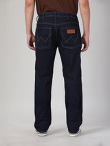 กางเกงยีนส์ผู้ชาย TEXAS FIT เอวกลาง ทรงตรง สียีนส์เข้ม