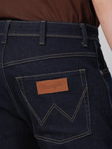 กางเกงยีนส์ผู้ชาย TEXAS FIT เอวกลาง ทรงตรง สียีนส์เข้ม