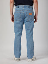 กางเกงยีนส์ผู้ชาย TEXAS TAPER FIT เอวกลาง ทรงตรง สียีนส์อ่อน