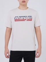 REGULAR FIT MEN'S SHORT SLEEVE T-SHIRT BEIGE